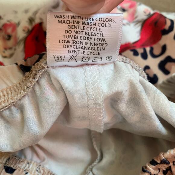 Leopard Print Santa Claus Flares - Picture 5 of 6